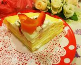 母の日に❤りんごの薔薇ミルクレープ❤作り方15写真