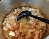 マクロビ☆キャベツのピリ辛重ね煮スープ作り方4写真