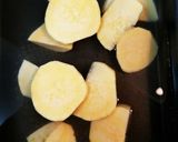安納芋のきなこミルク☆離乳食初期～中期☆作り方1写真