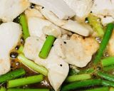 鶏肉とニンニクの芽の炒めもの★キムチ風味作り方3写真