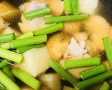 鶏じゃが＆ニンニクの芽のあまから煮作り方2写真