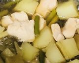 鶏じゃが＆ニンニクの芽のあまから煮作り方3写真