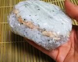 とっても簡単！ライスバーガーおにぎらず♪作り方6写真