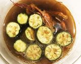 捨てないで♪海老の頭出汁そばつゆ＆茄子煮作り方4写真