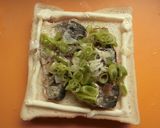 簡単★イワシと長葱のドテマヨトースト作り方1写真