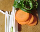 唐揚げも野菜を加えると彩りよいお弁当に作り方2写真