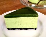 抹茶のレアチーズケーキ作り方19写真