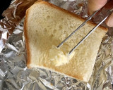 朝ごはん☆簡単☆トーストのバターの塗り方作り方3写真