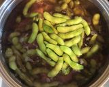 塩茹でより美味しい！お砂糖で茹でる枝豆。作り方6写真