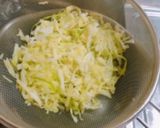 低脂質 ♬ ササミとキャベツハンバーグ作り方1写真