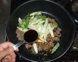 ひき肉卵の豆板醤炒め♪簡単ピリ辛炒め作り方7写真