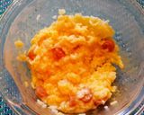 レンジで簡単　チャーハン風卵かけご飯♪作り方4写真