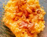 レンジで簡単　チャーハン風卵かけご飯♪作り方5写真