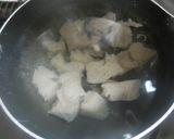 コンニャクと竹輪（ちくわ）　もろ味噌炒め作り方2写真