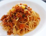 【アレンジ自在】夏野菜のトマトソース作り方8写真
