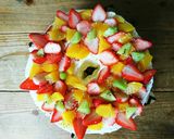 ＊シフォンケーキのデコレーション＊作り方5写真