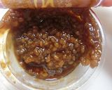 コンニャクと竹輪（ちくわ）　もろ味噌炒め作り方4写真
