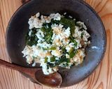 美味しい食感!!生わかめ炒飯作り方7写真