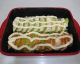 サラダチキンとアボカドのチーズ焼き作り方2写真