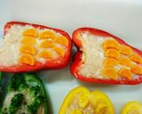 端午の節句♥鯉のぼり(ピーマン)の肉詰め作り方10写真