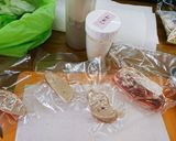 簡単ジューCフォアグラ豚肉巻き巻き作り方1写真