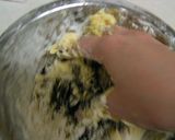 にこにこスコーン焼き白チョコをかぶるの巻作り方4写真