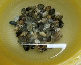 浅利の酒蒸しバター醤油作り方1写真