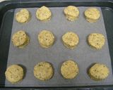 にこにこスコーン焼き白チョコをかぶるの巻作り方7写真