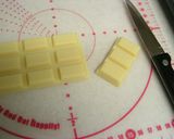 にこにこスコーン焼き白チョコをかぶるの巻作り方8写真