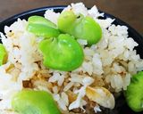 自家製出し醤油で簡単空豆入り鯛飯作り方4写真