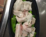 シシトウ豚バラの煮物作り方3写真