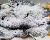 秘密の粉簡単骨までパリパリ小あじの唐揚げ作り方2写真