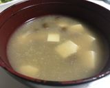 豆腐となめこのみそ汁作り方6写真