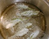 新茶の季節♩抹茶塩で食べる生茶葉の天ぷら作り方5写真