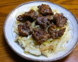 牛中おちカルビ丼。作り方8写真