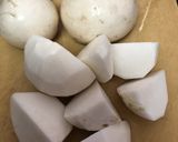 ふわっと真っ白！かぶのポタージュ作り方1写真
