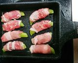 スナップえんどうの肉巻きケチャップ炒め作り方3写真