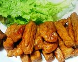 お肉柔らか☆豚ロースの照り焼き♥簡単☆作り方9写真