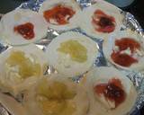 餃子の皮で即席デザートピッツァ作り方6写真