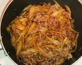 豚肉とゴボウのしぐれ煮作り方2写真