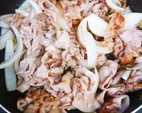 豚バラ肉で簡単スタミナ丼♪作り方4写真