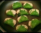 かしわ餅風♪味噌ハンバーグ作り方4写真