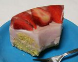 簡単！絶品！華やかなイチゴババロアケーキ作り方13写真