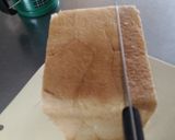 簡単☆食パンを切るコツ！厚切を薄切に変身作り方2写真