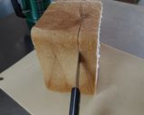 簡単☆食パンを切るコツ！厚切を薄切に変身作り方3写真