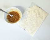 はんぺんで♪お手軽ごま味噌焼き作り方1写真