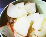 焼肉のタレで！豚とお野菜とりんごのソテー作り方3写真