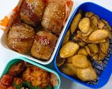 激旨 運動会お弁当 屋台の肉巻きおにぎり作り方9写真