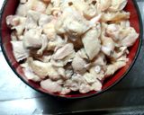 大根と鳥皮のカレー煮作り方2写真
