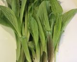 山菜 ウルイの ぬた作り方1写真